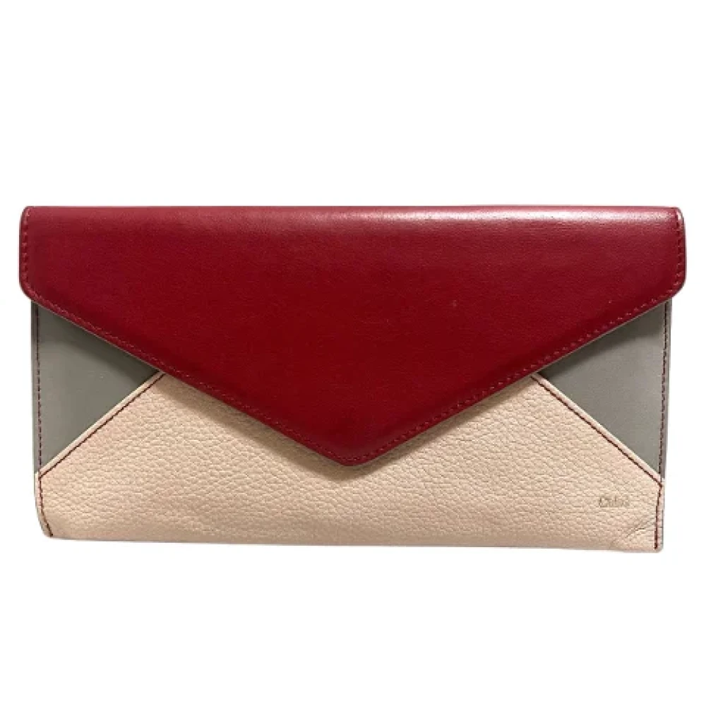 Chloé Pre-owned Leather wallets Multicolor Dames