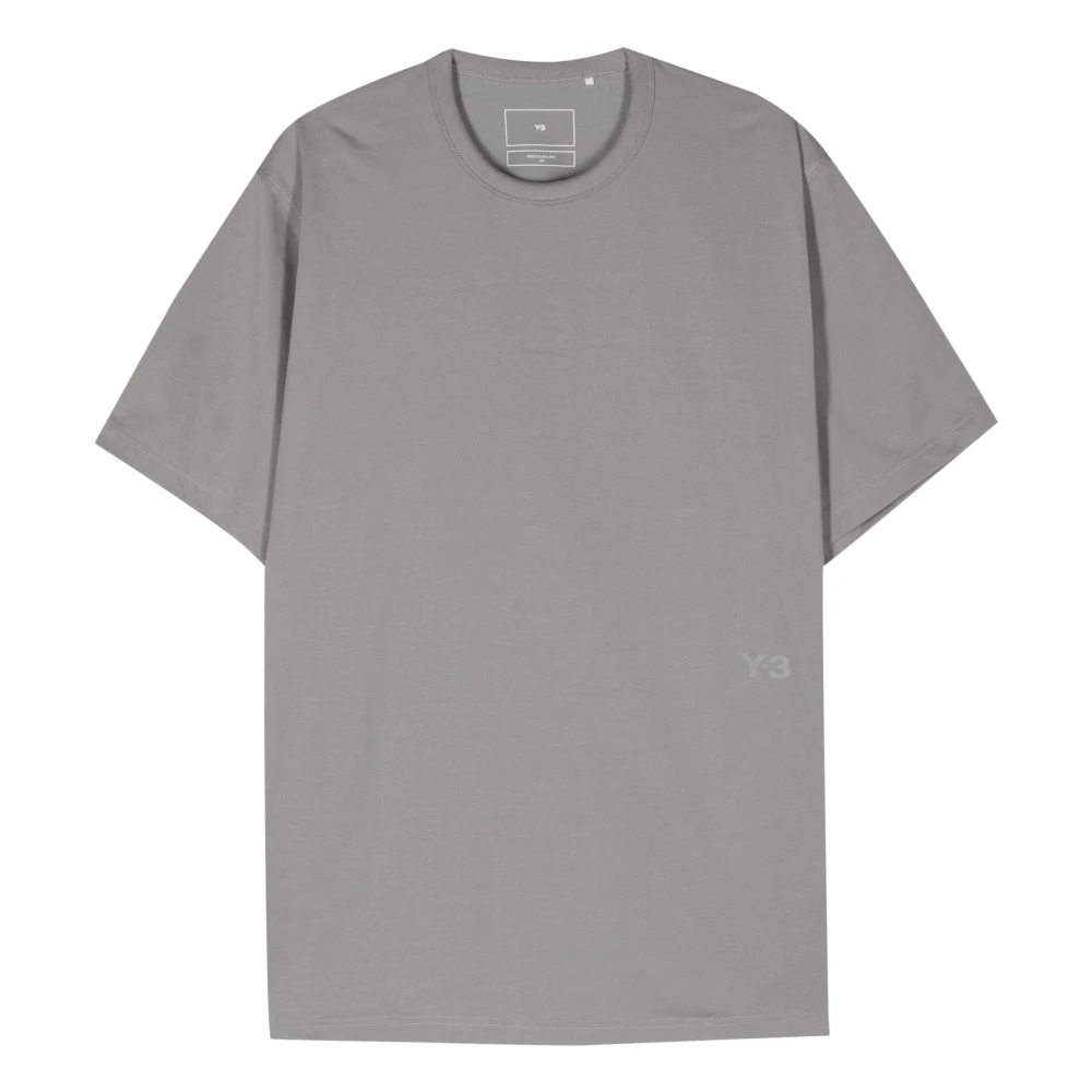 Y-3 T-Shirts Gray Heren
