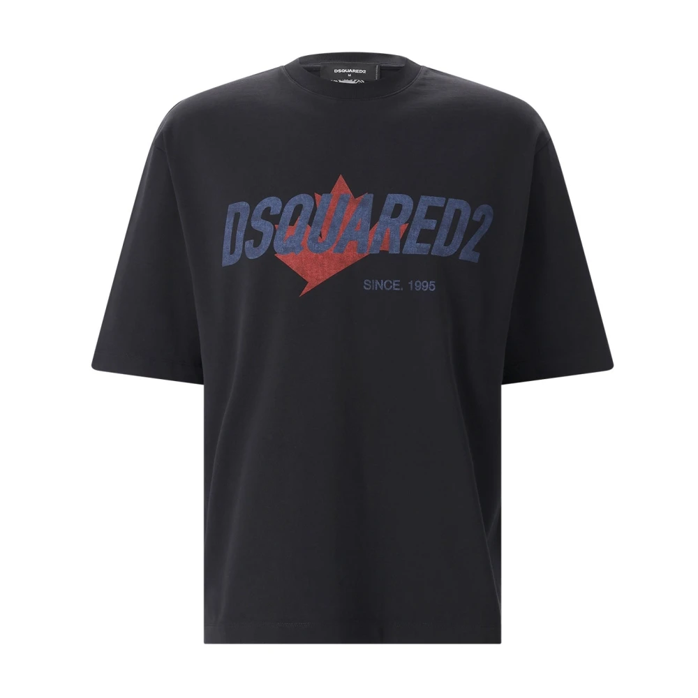 Dsquared2 , T-Shirts, Male, Black, Xl, T-Shirts