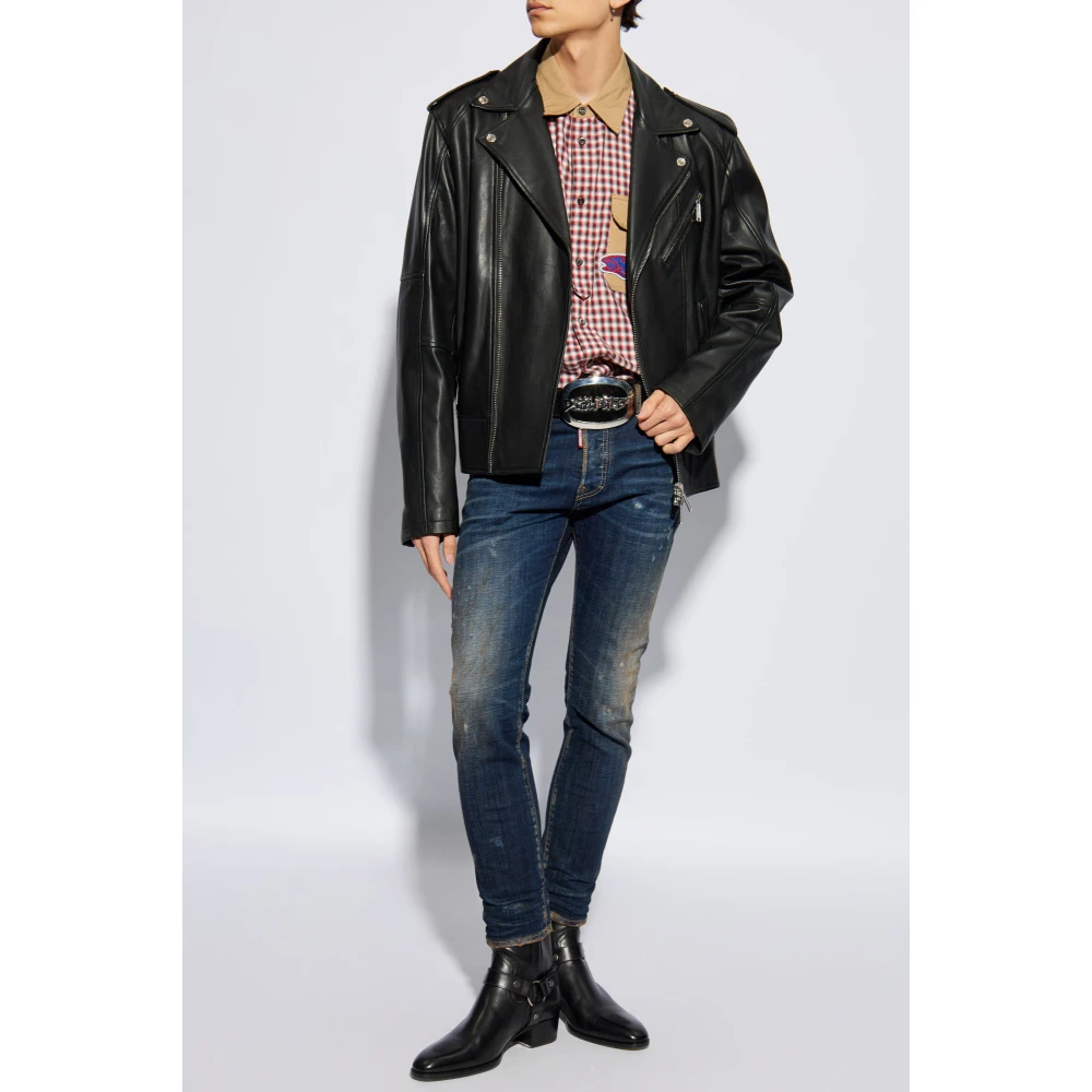 Dsquared2 Shirt met logo Multicolor Heren