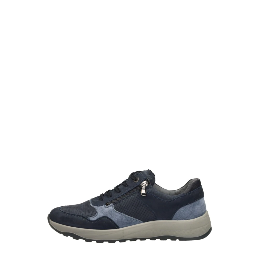 Waldläufer K-John Veterschoenen Laag Heren Schoenen Blauw