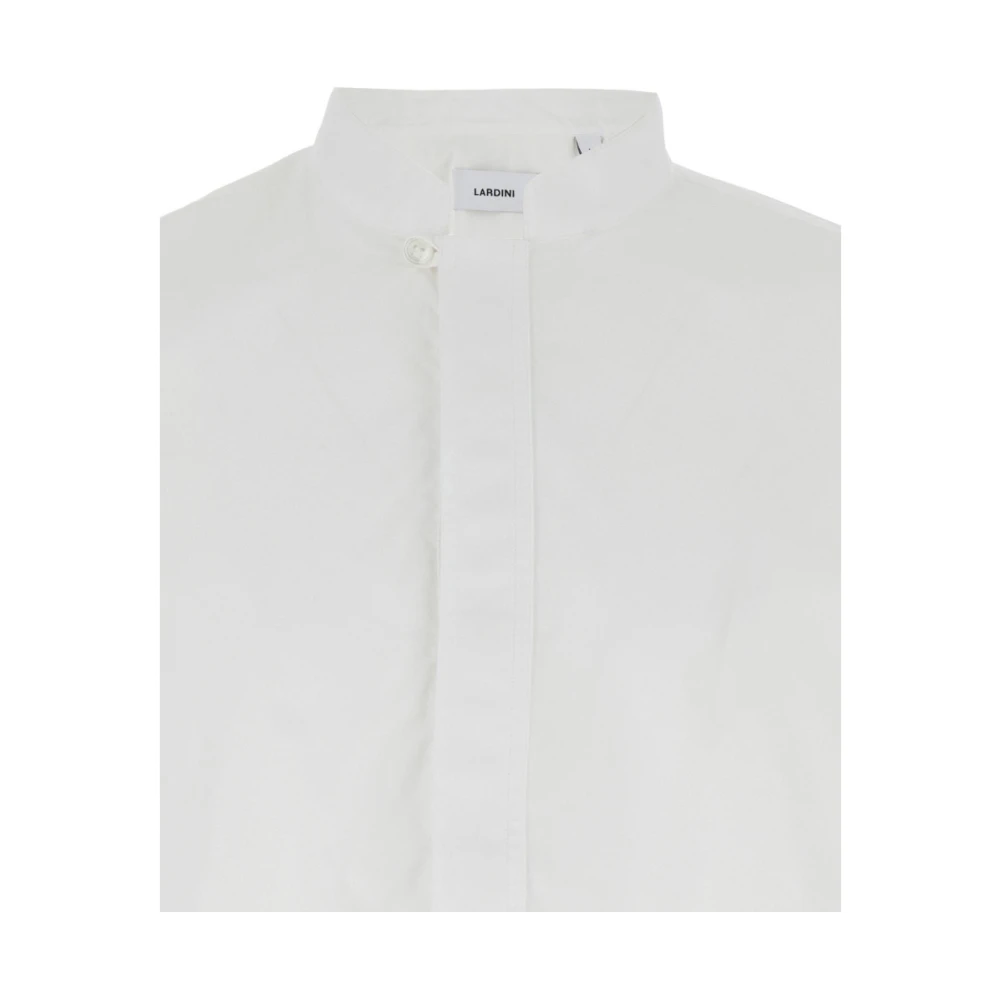 Lardini Klassiek Wit Overhemd voor Mannen White Heren