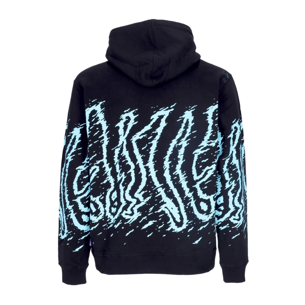 Octopus Zwarte Lichtgewicht Hoodie Snel Multicolor Heren