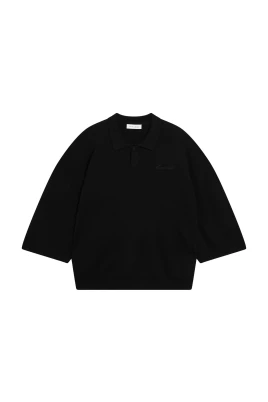 Signature 3/4 Sleeve 90's Knit Polo