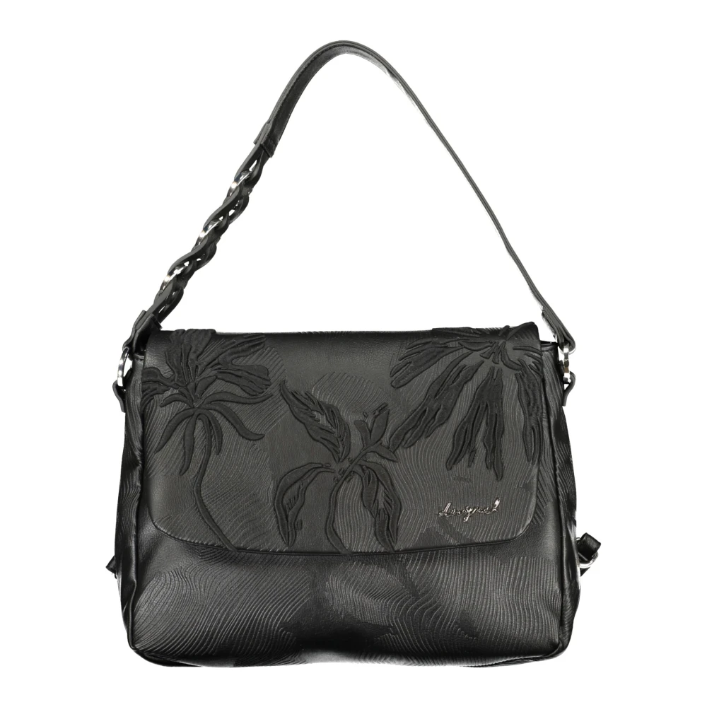 Desigual Women's Black Shoulder Bags, One Size, Back Mirenis Posadas