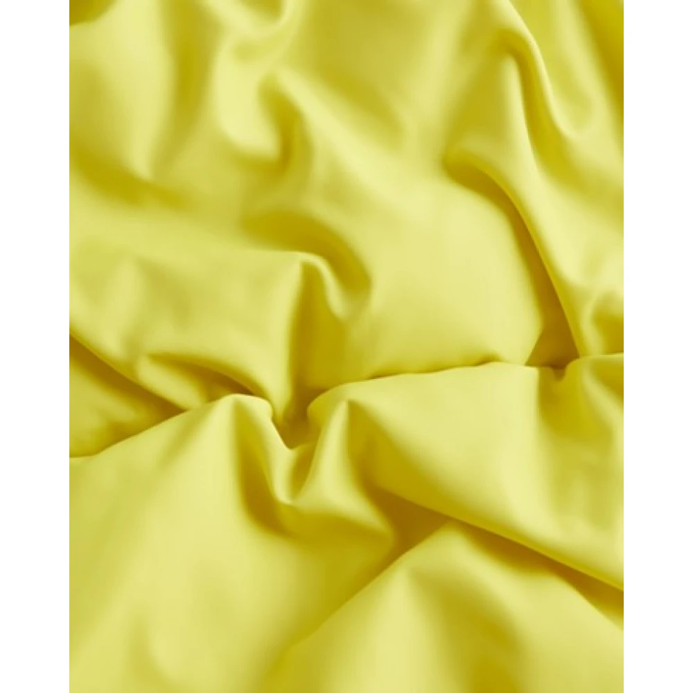 Calvin Klein Heren Gerecyclede Polyester Jas Yellow Heren