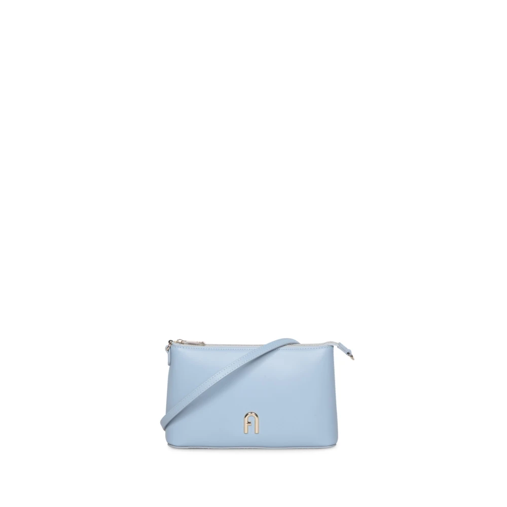 Furla Elegante Mini Tas met Afneembare Band Blue Dames