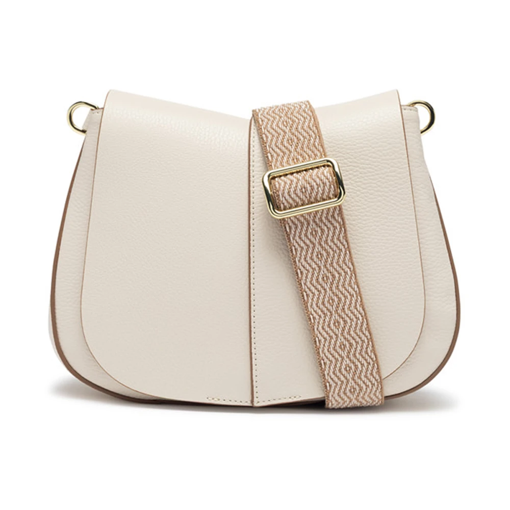 Gianni Chiarini Women's White Helena Round - Cross Body Bags - One Size - Bags