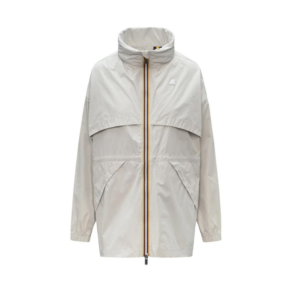 K-Way Damen Beige Mäntel, Sgröße: