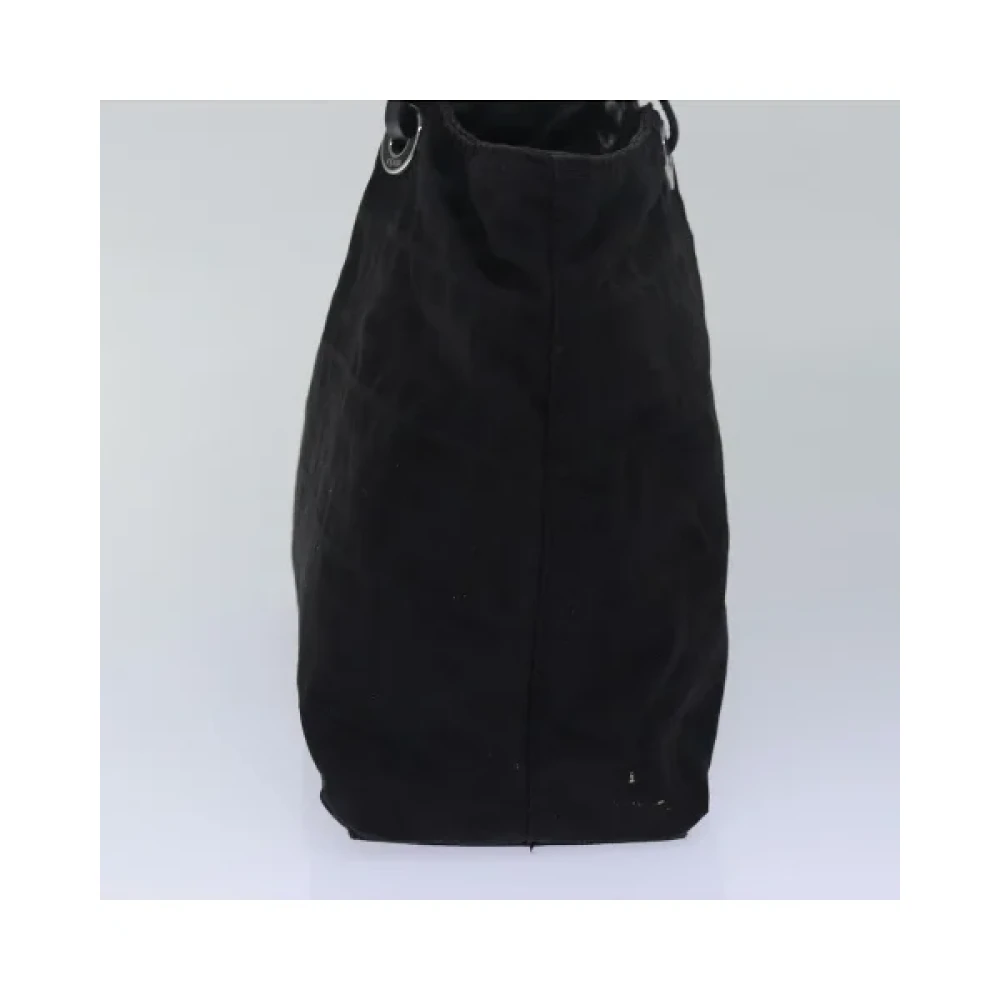 Fendi Vintage Pre-owned Canvas handbags Black Dames