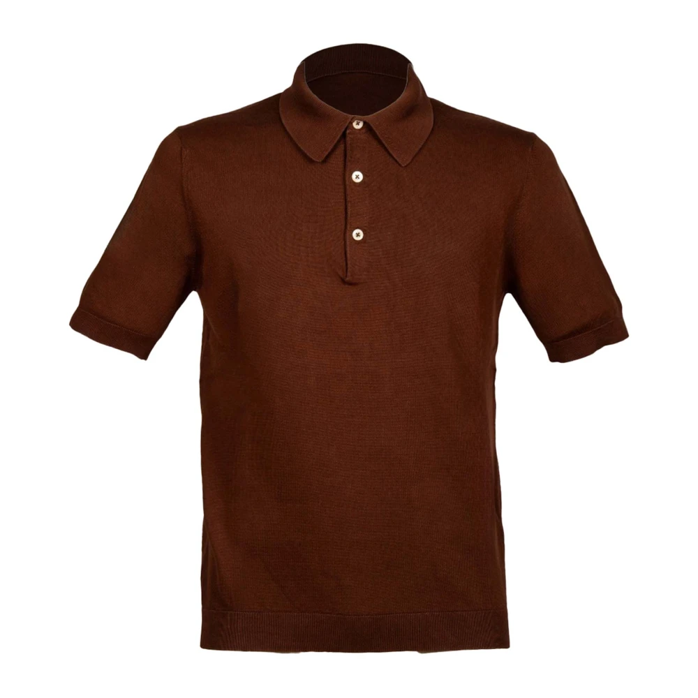 Circolo 1901 Polo Shirts Brown Heren