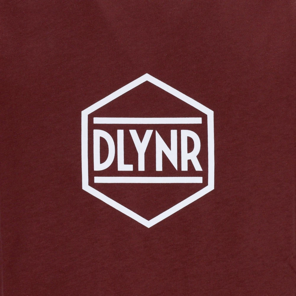 Dolly Noire Logo Tee Korte Mouw Katoenen T-shirt Red Heren