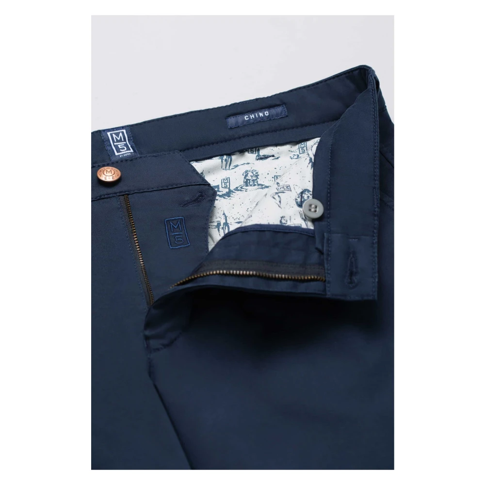 Meyer Chino in diverse kleuren Blue Heren