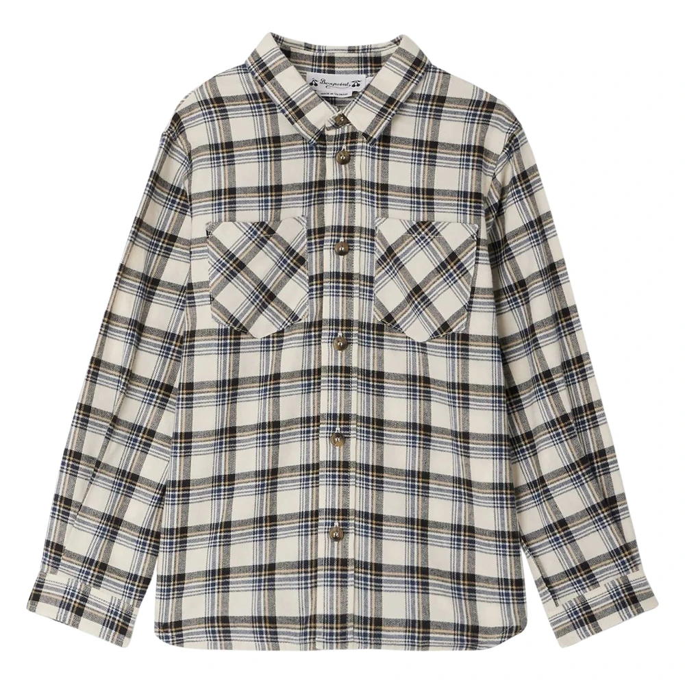 Bonpoint Multicolor Kids Shirts, Male, 12 Y, Multicolour Boys Altman Shirt