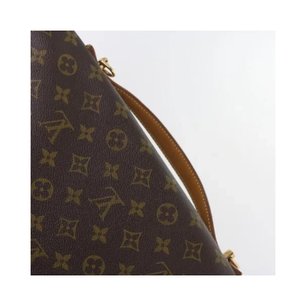 Louis Vuitton Vintage Pre-owned Cotton handbags Brown Heren