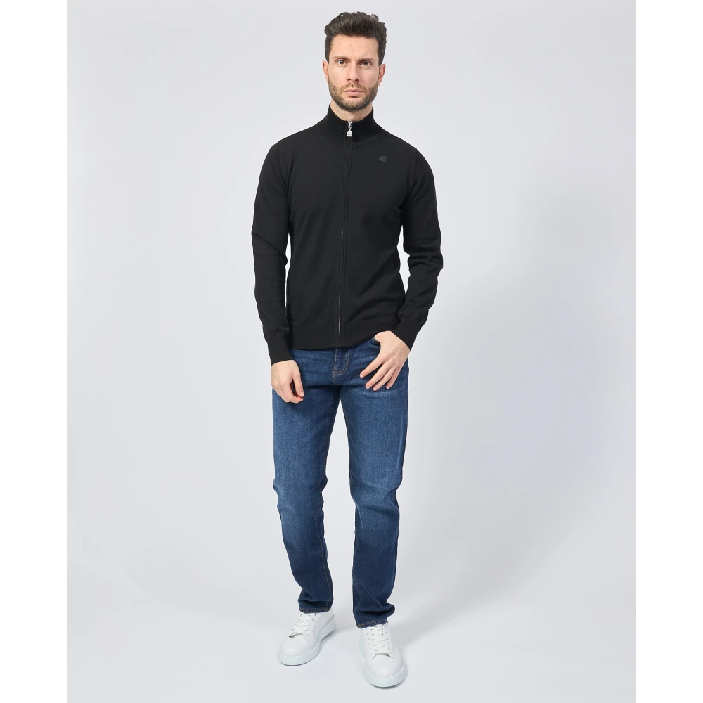 K-way Zwarte coltrui Black Heren