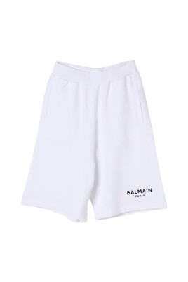 white-logo-shorts-for-kids