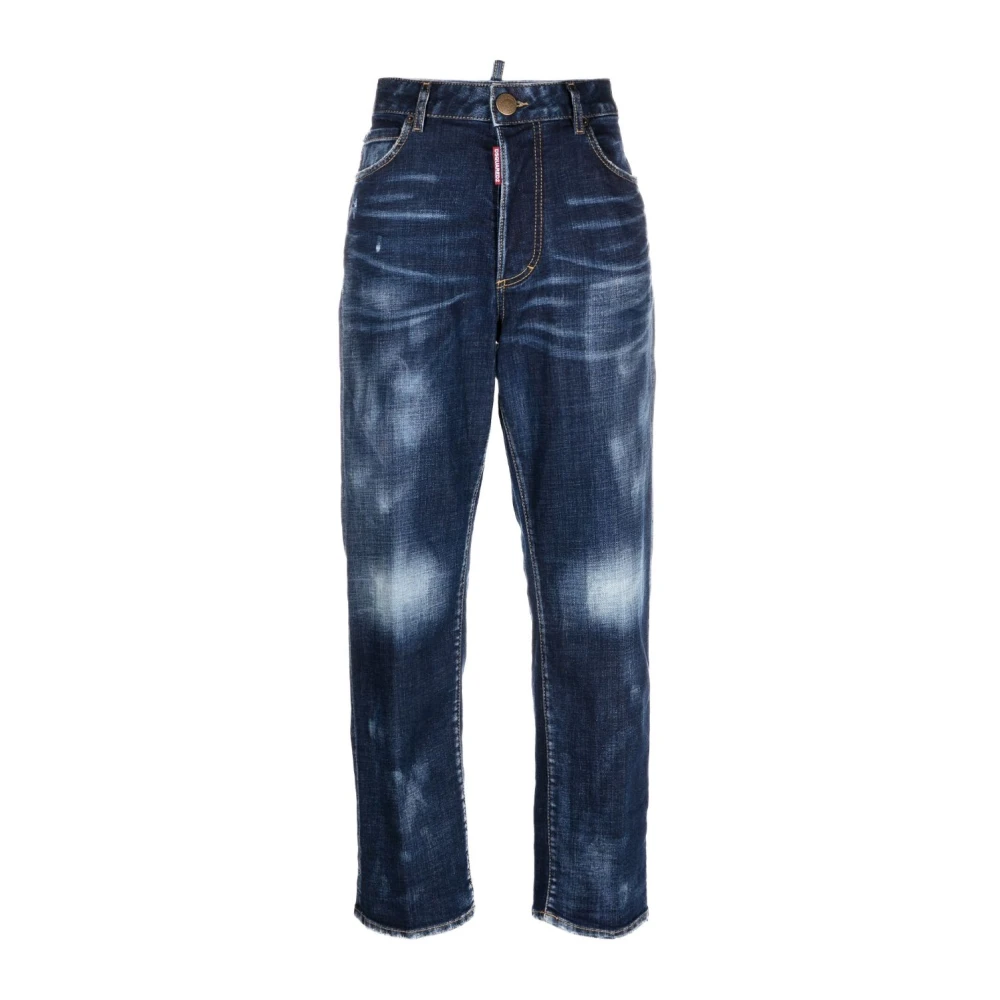 Dsquared2 Straight Jeans Blue Dames