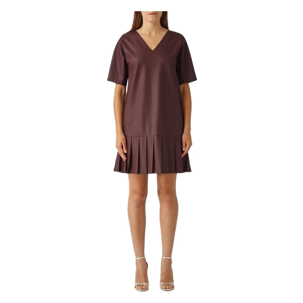 Max Mara Femme Rouge Robes, Taille: 40 Fr Hidesia Dress