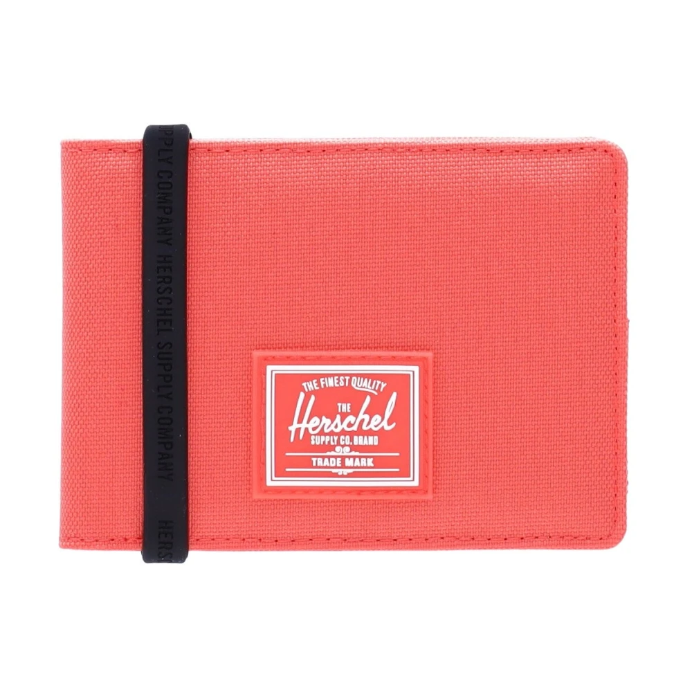 Herschel Rfid Heren Portemonnee Hot Coral Red Unisex