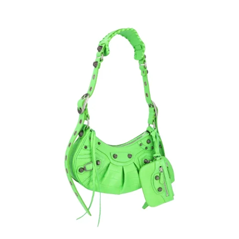 Balenciaga Leather -bags Green Dames