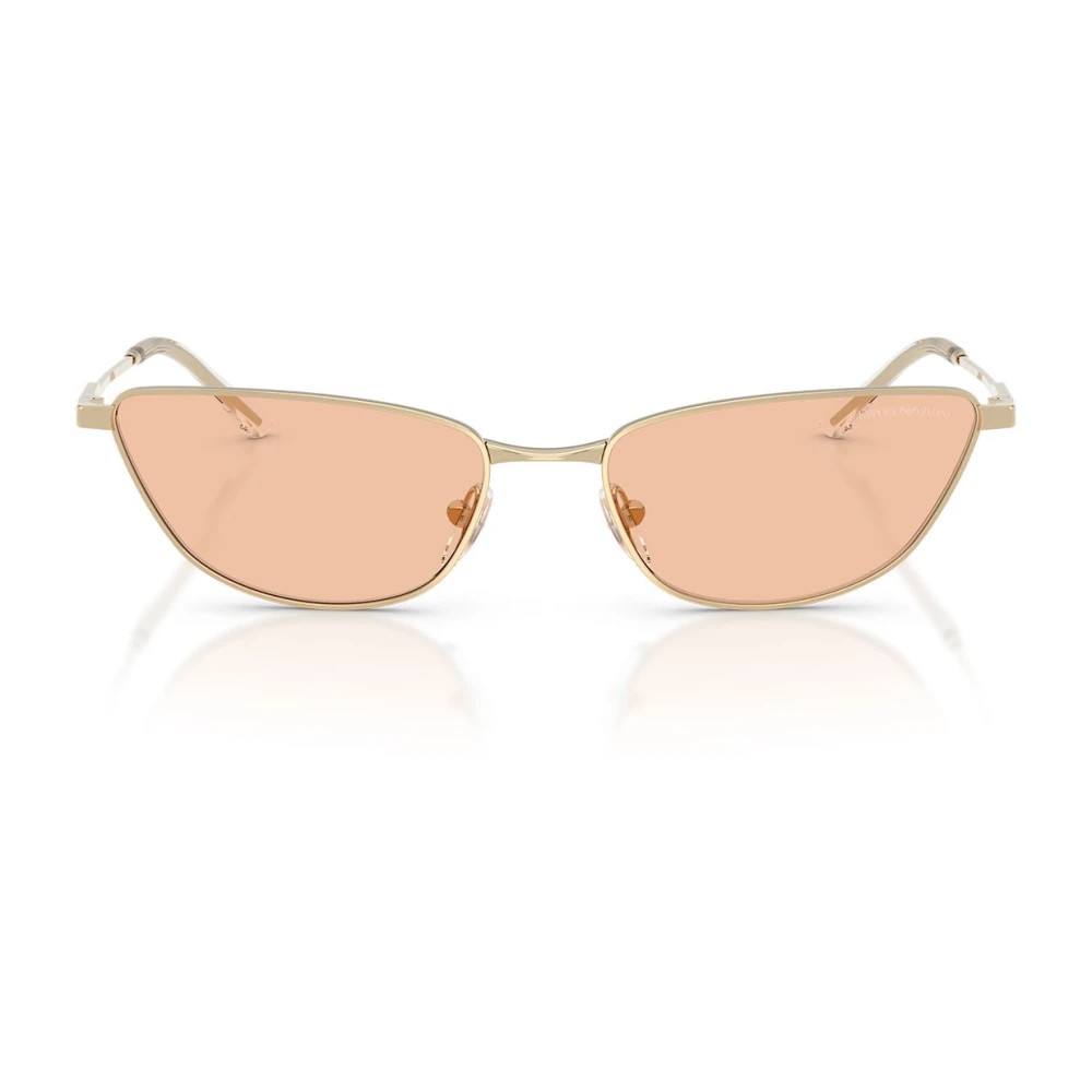 Emporio Armani Unisex Yellow Cat-Eye Sunglasses - Sunglasses - 55 Mm - Accessories