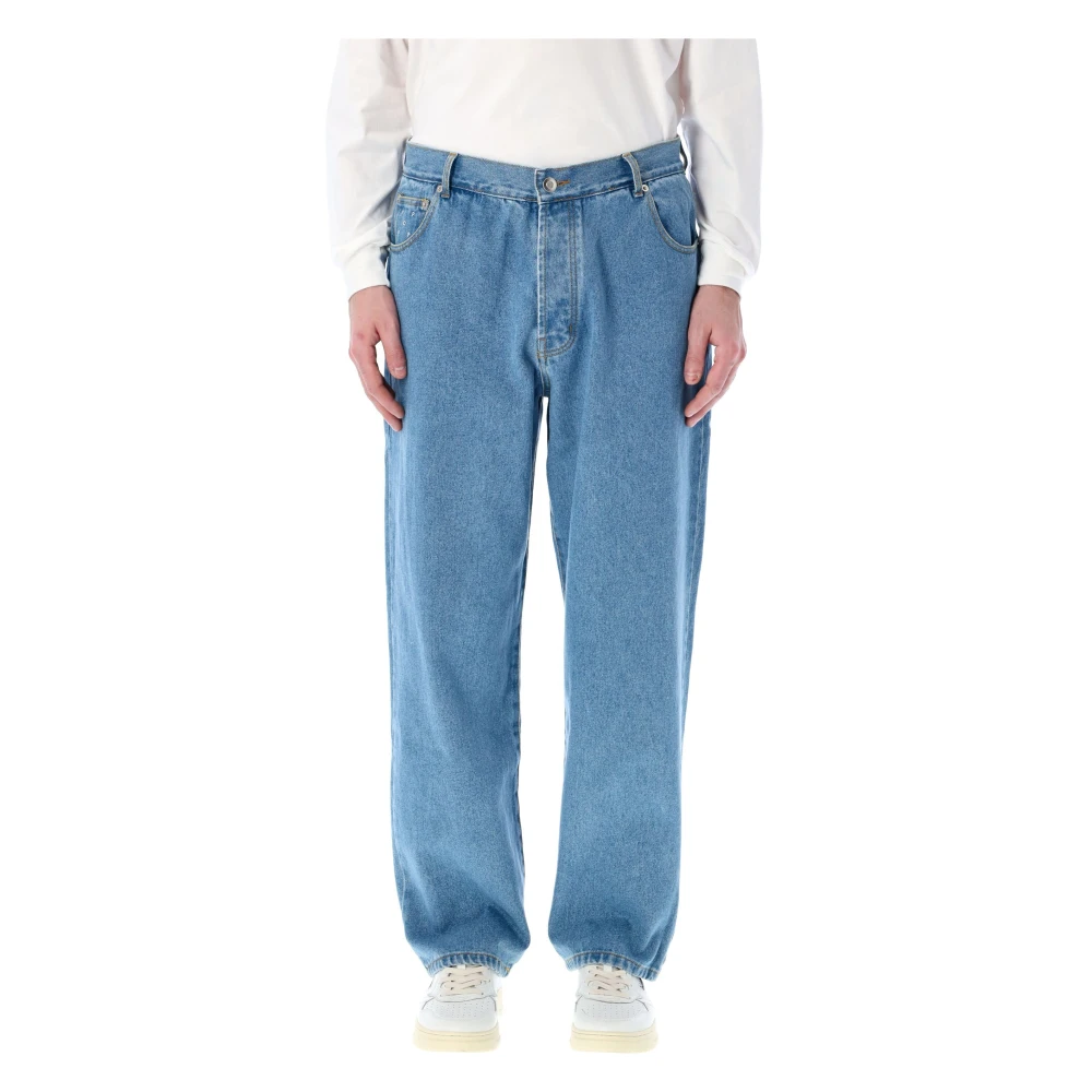 Pop Trading Company Jeans Blue Heren