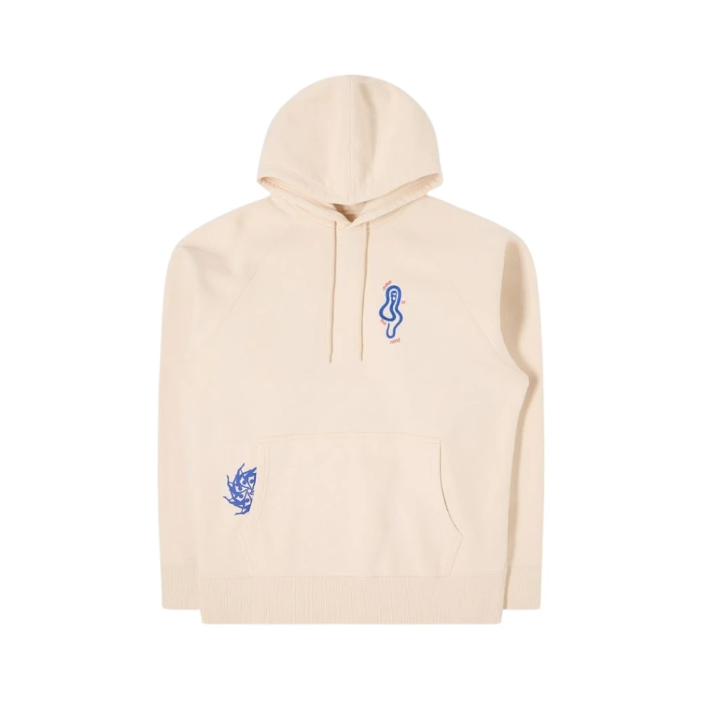 Edwin Mind Drifter Hoodie Beige Heren