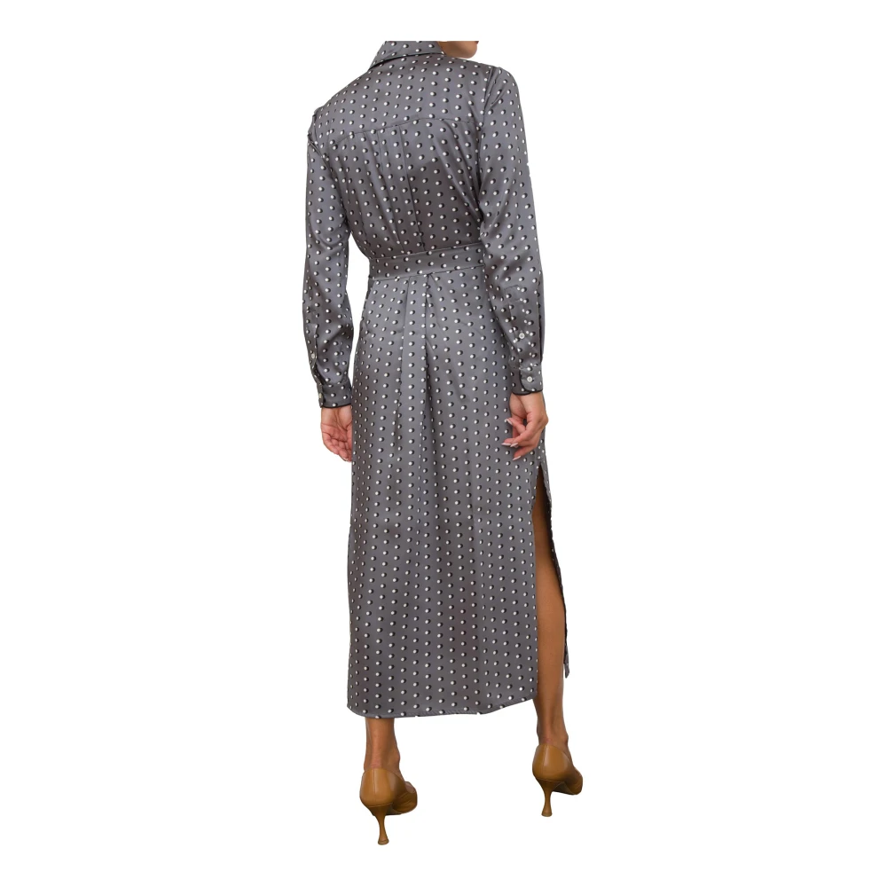 Marella Grijze Jurk met Moderne Stijl Gray Dames