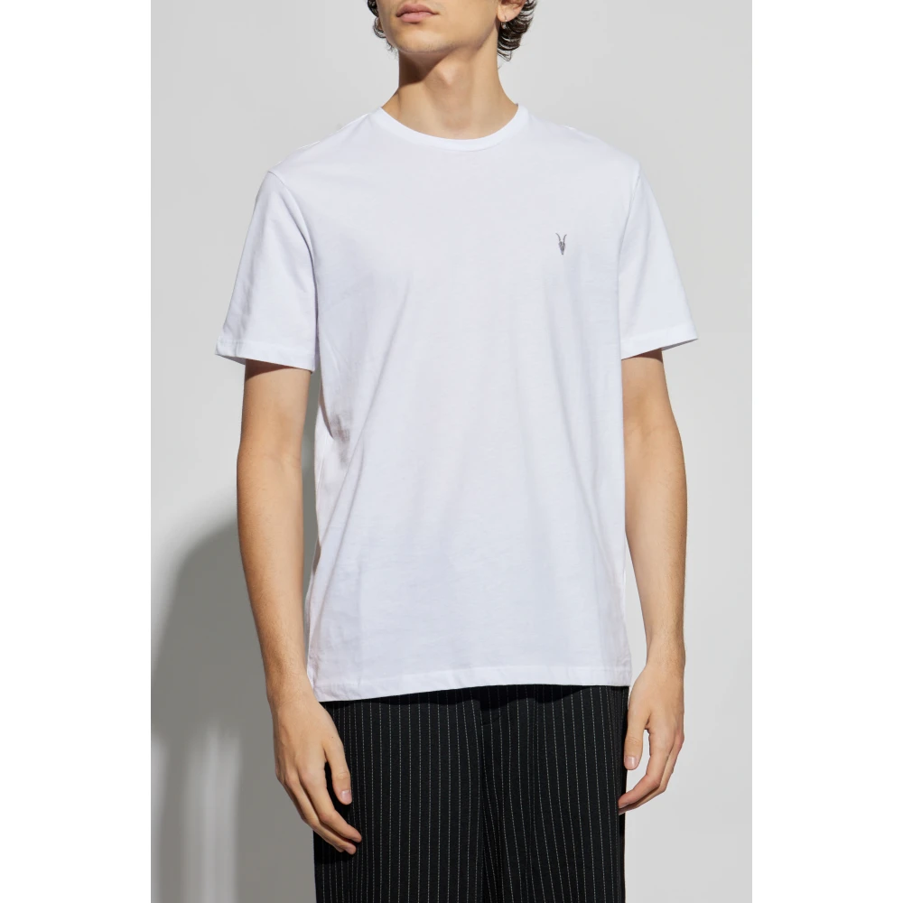 AllSaints T-shirt Brace White Heren
