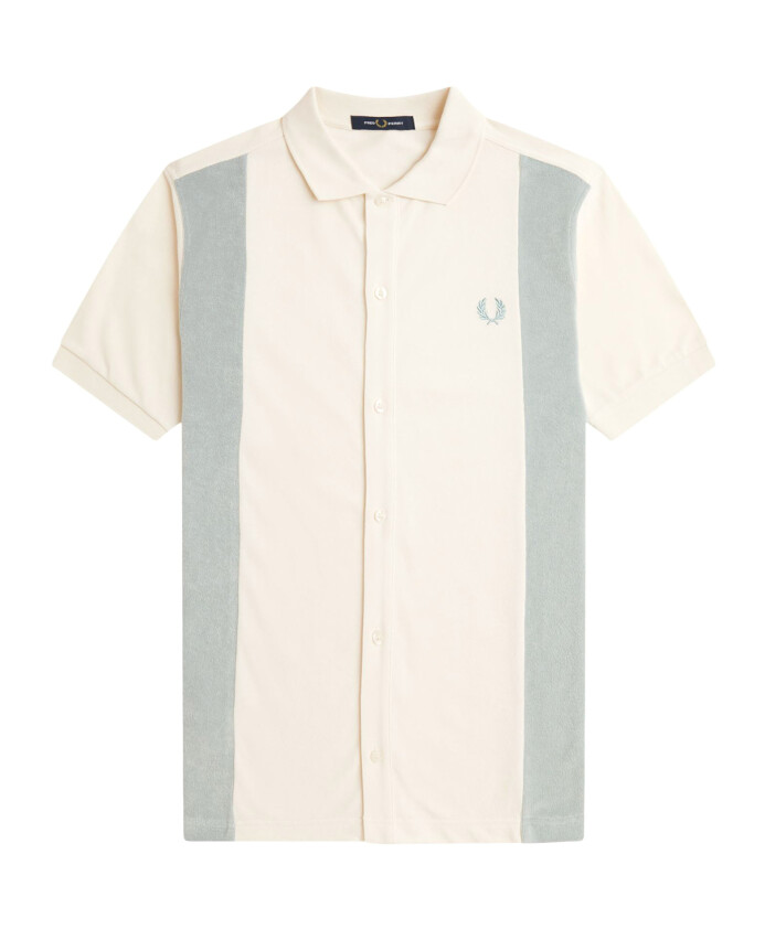 polo-en-pique-de-coton-avec-inserts-de-serviette