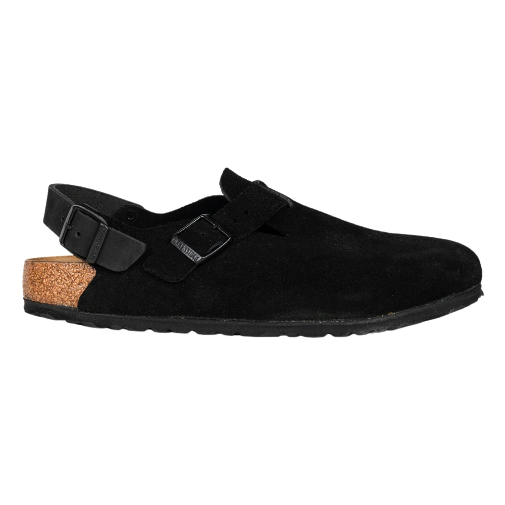 Birkenstock Sandaler i svart mocka - Tokio-modell Black, Herr