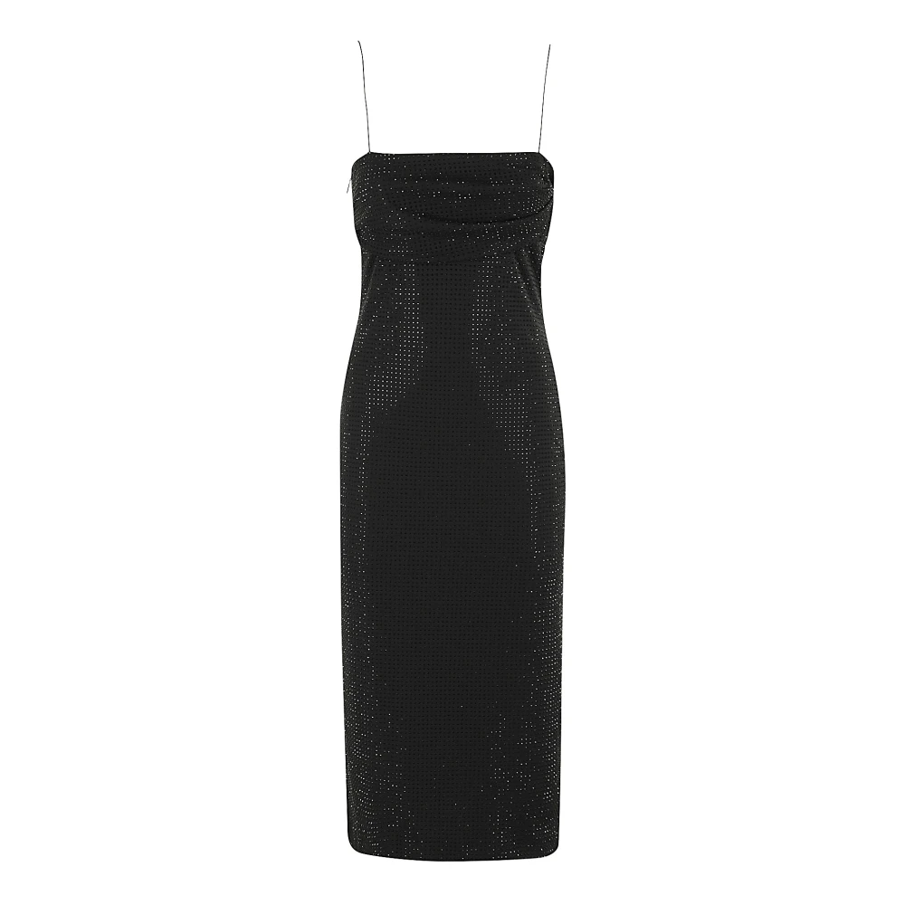 Philosophy di Lorenzo Serafini Versierde Jersey Top Black Dames