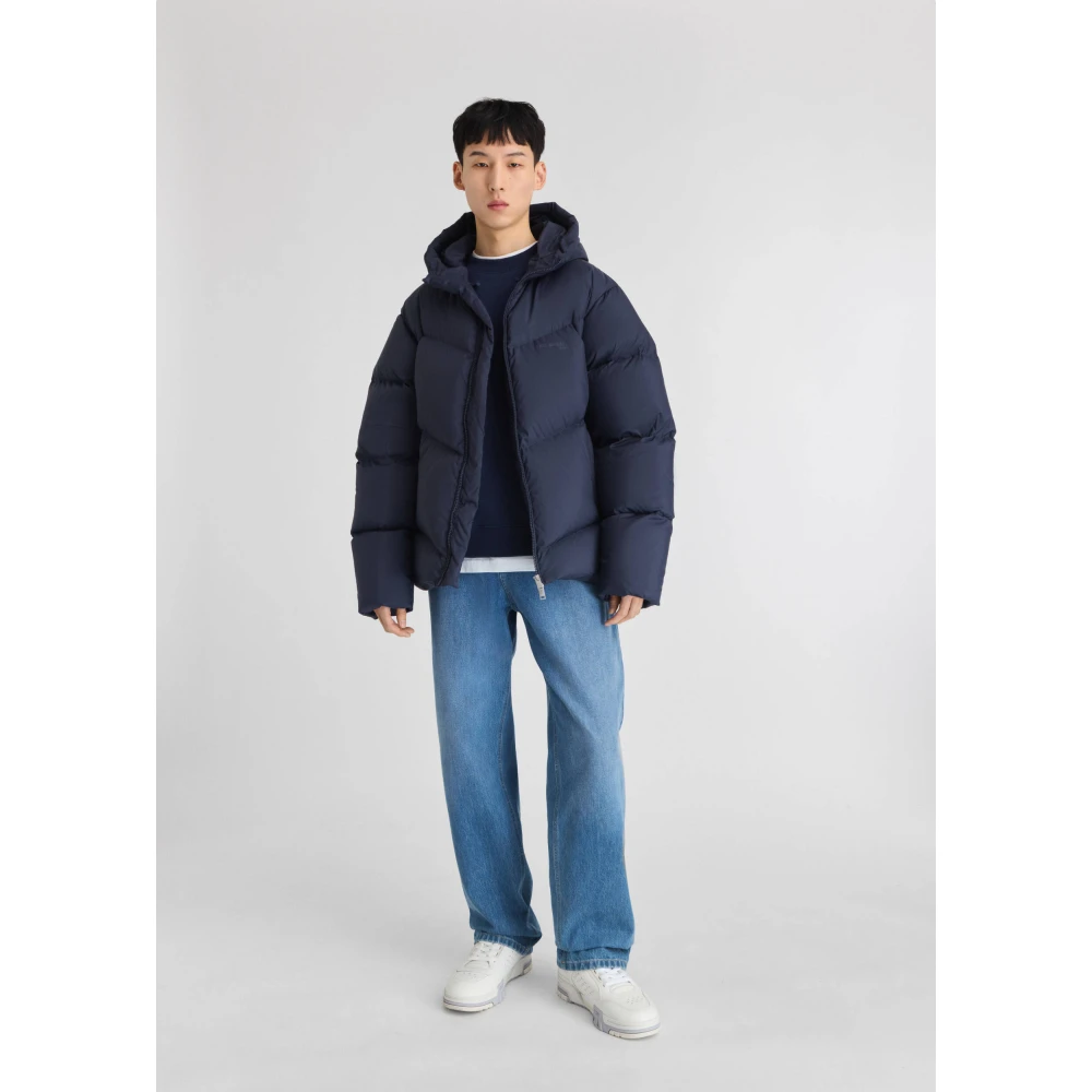 Axel Arigato Top Puffer Jacket Blue Heren