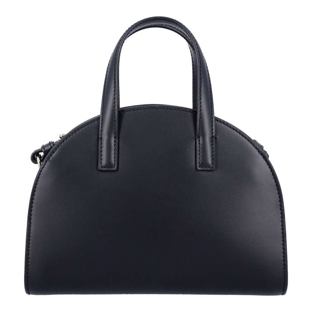 A.p.c. Zwarte leren tote handtas Black Dames