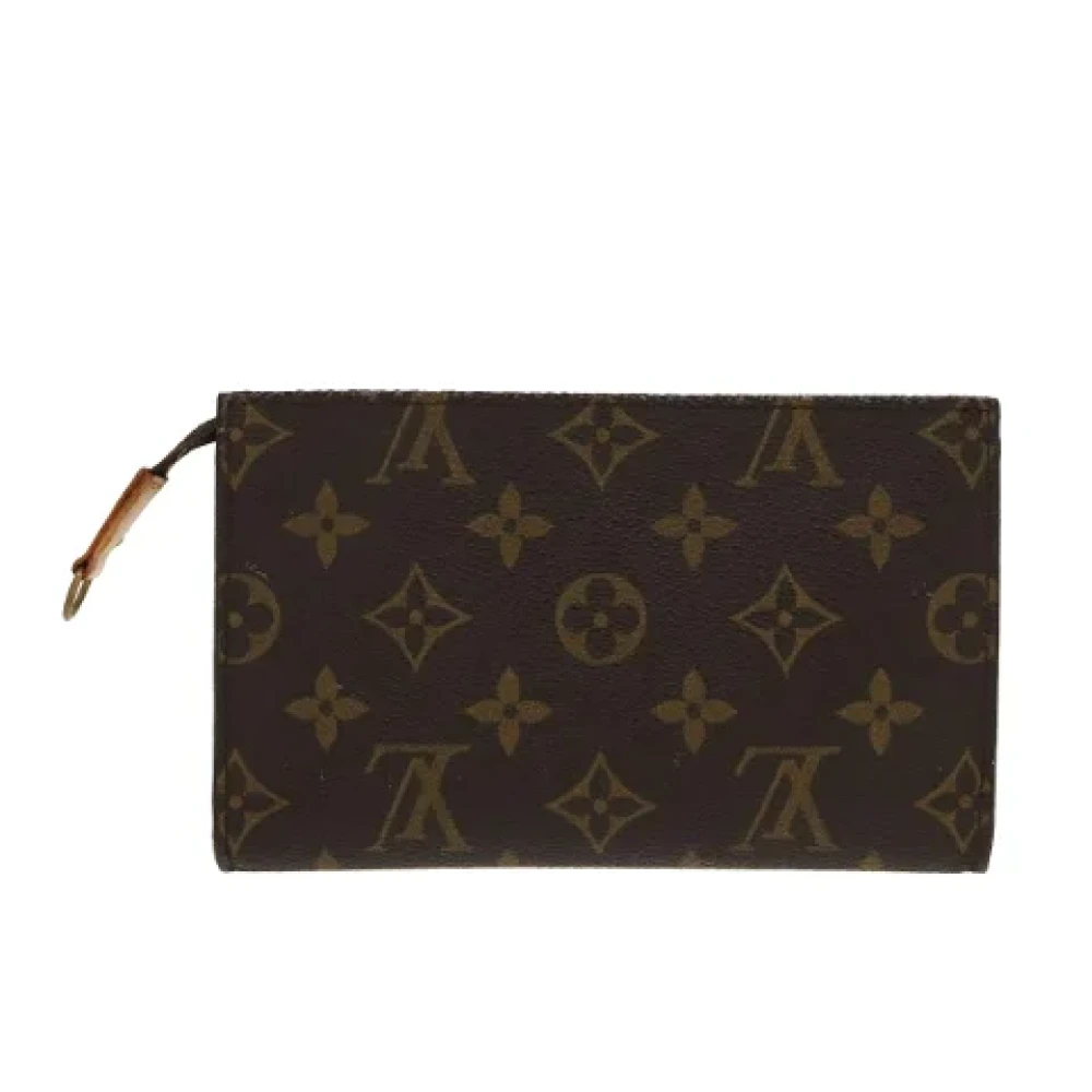 Louis Vuitton Vintage Pre-owned Canvas pouches Brown Dames
