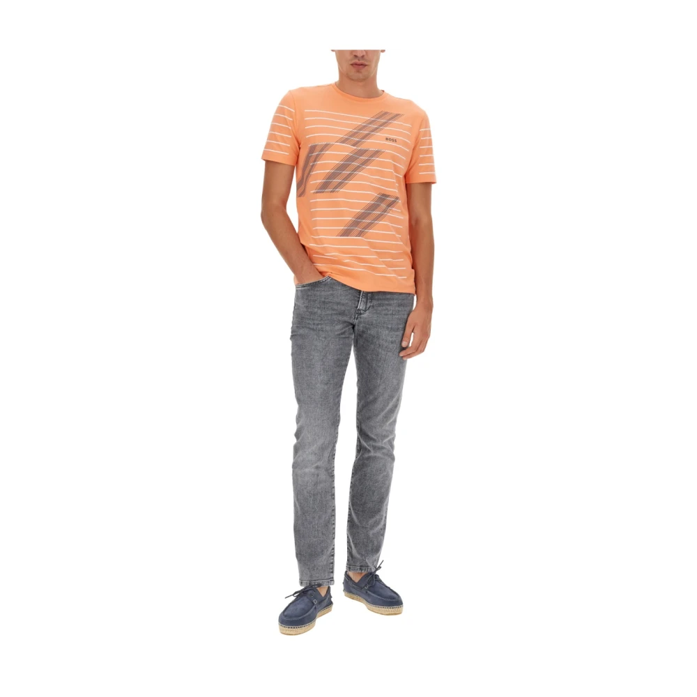 Boss Slim-fit Denim Jeans Gray Heren