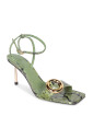 green-sandals
