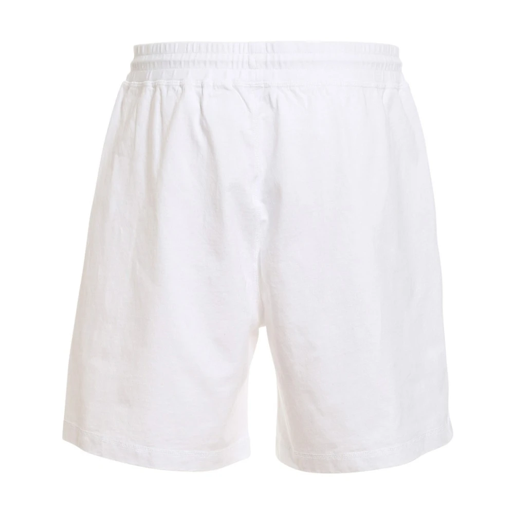 Dsquared2 Witte Katoenen Shorts Ss22 White Heren