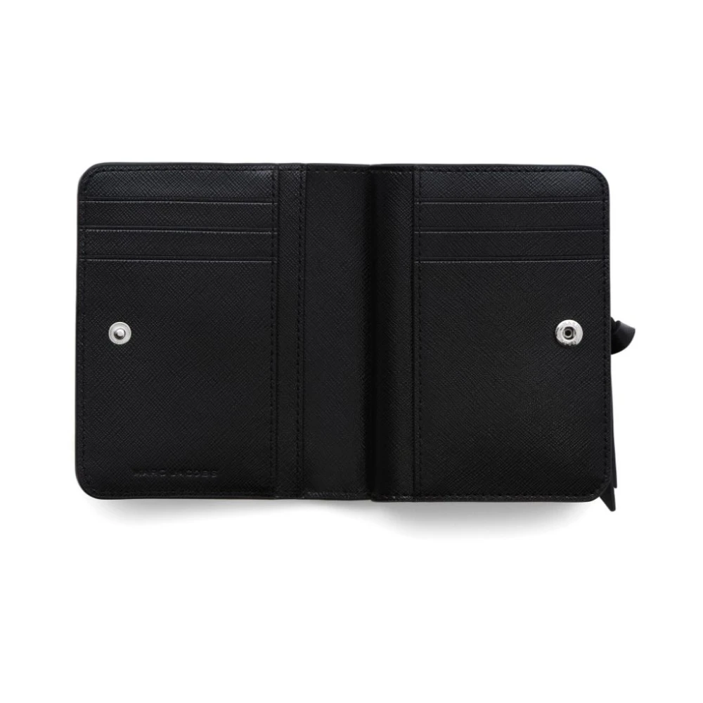 Marc Jacobs Stijlvolle Portemonnee Collectie Black Dames