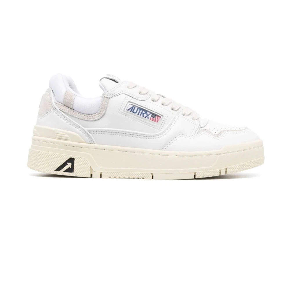 Autry Women's White Low Trainers Logo Rubber Sole - Sneakers - 3 Uk - Shoes