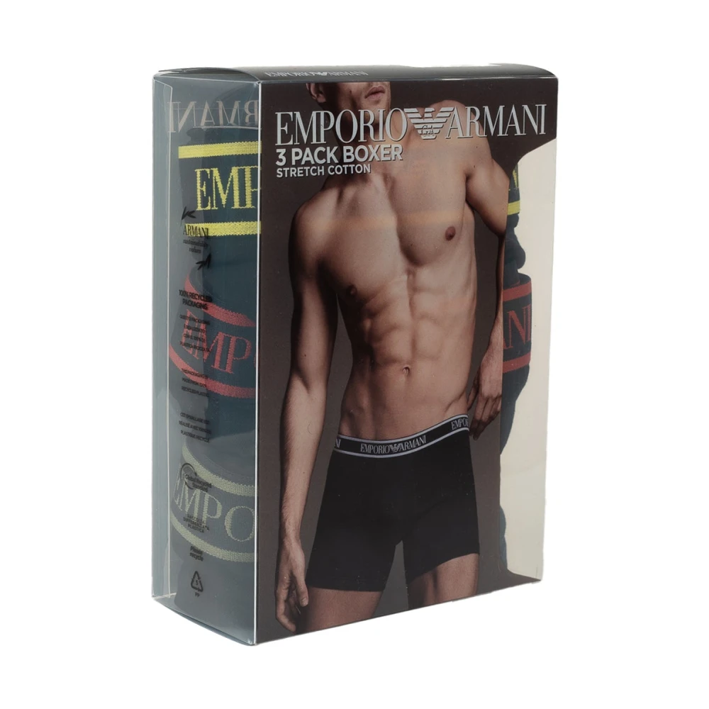 Emporio Armani Klassieke Boxershorts Set Black Heren