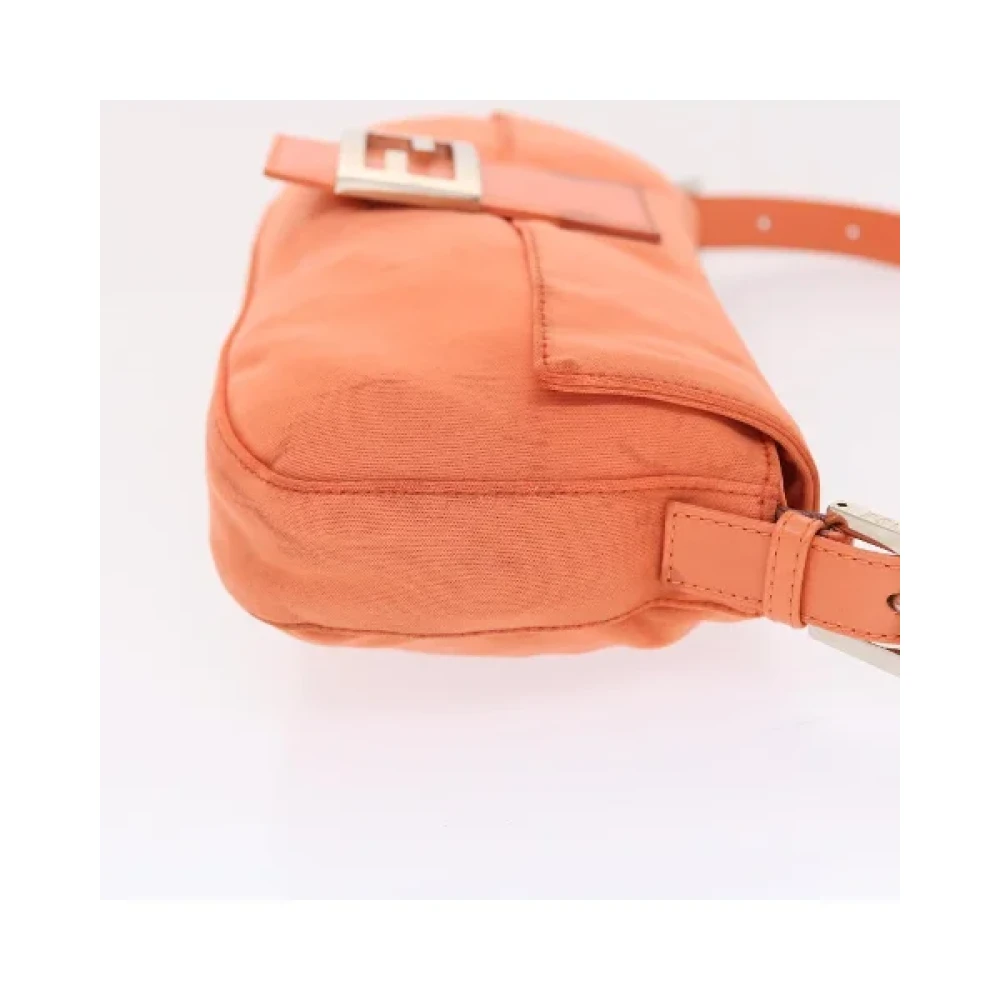 Fendi Vintage Pre-owned Nylon fendi-bags Orange Dames