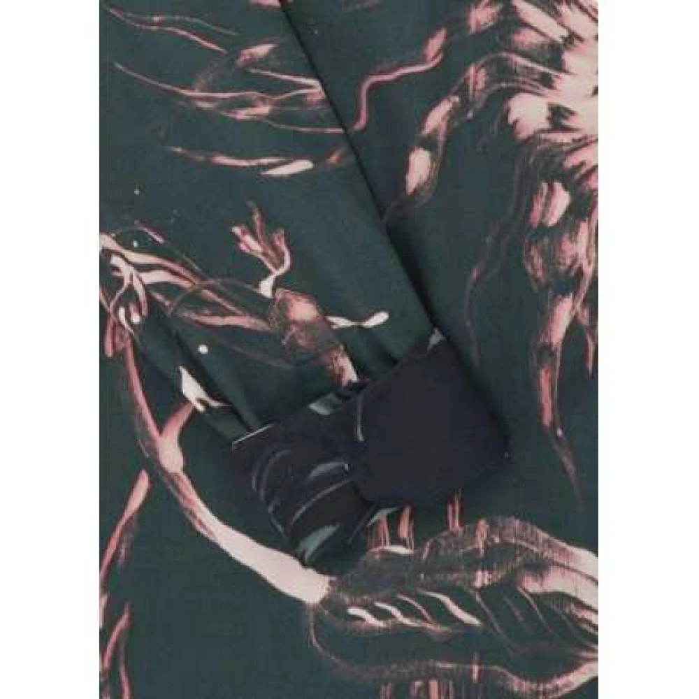 Paul Smith Groene Bloemenoverhemd Thistleberry Print Multicolor Heren