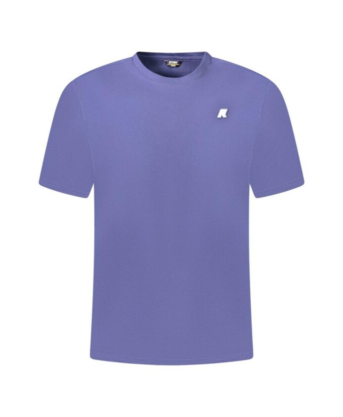 t-shirt-col-rond-en-coton-bleu