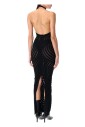 black-mesh-halterneck-long-dress