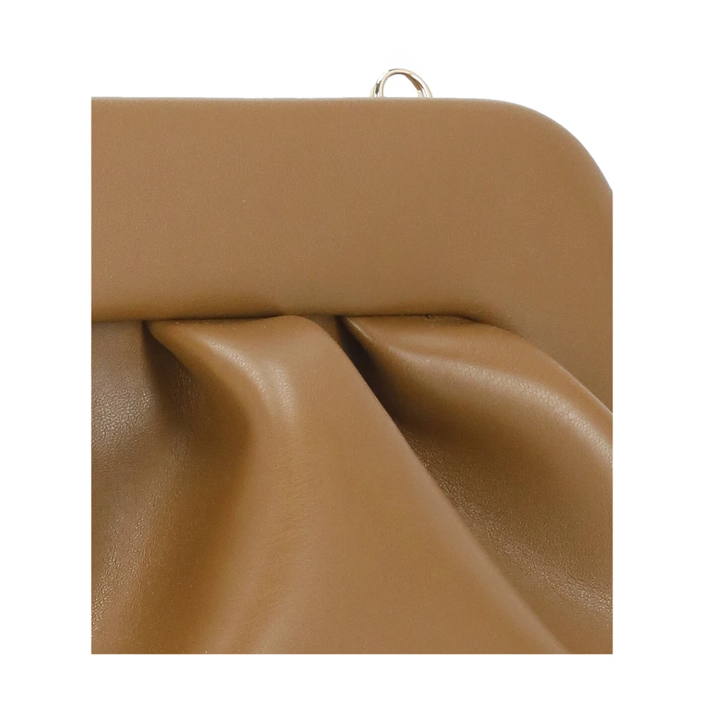 THEMOIRè Bruine vegan leren schoudertas Brown Dames