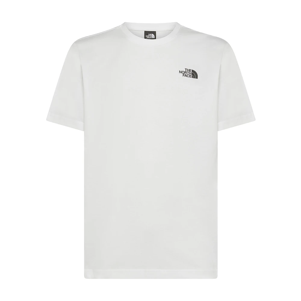 The North Face Redbox Celebration Tee Wit White Heren