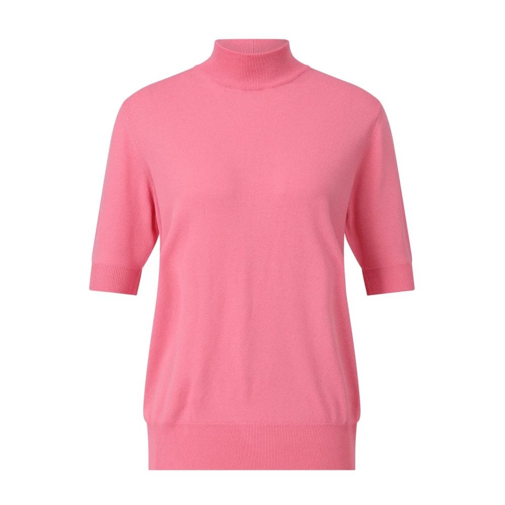 RIANI Trui met korte mouwen en col Pink Dames