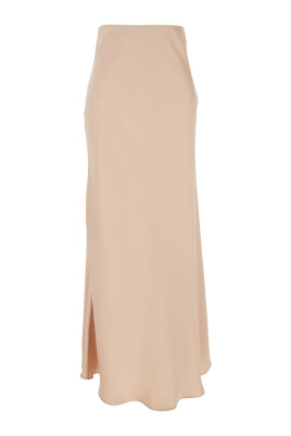 beige-rok-met-ruches-in-satijn